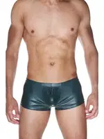 La Blinque Erkek Yeşil Deri Görünümlü Boxer 15527 Yeşil