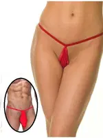 La Blinque Partner Kırmızı String Set 347-15010 Görsel