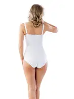 Lazer Kesim Double Slip Boy Korse Emay 2821 Beyaz detay görünüm