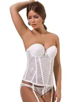 Le Jardin Jartiyerli Büstiyer Takım 5800 Beyaz