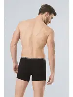 Likralı Boxer (2'li Paket) Türen 126/SİYAH Siyah görsel 4