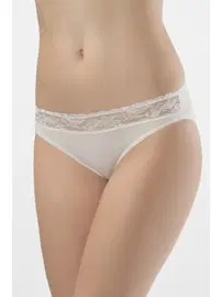 Türen Likralı Dantelli Bikini (2'li Paket) Türen 262/KREM