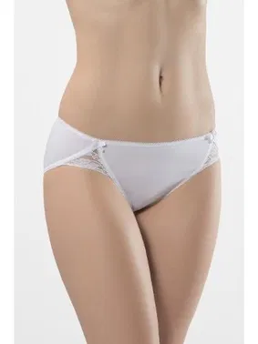 Türen Likralı Dantelli Bikini (2'li Paket) Türen 961/BEYAZ