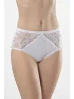 Likralı Dantelli Külot (2'li Paket) Türen 282/BEYAZ Beyaz
