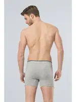 Likralı Düğmeli Boxer (2'li Paket) Türen 135/GRİ Gri farklı açı