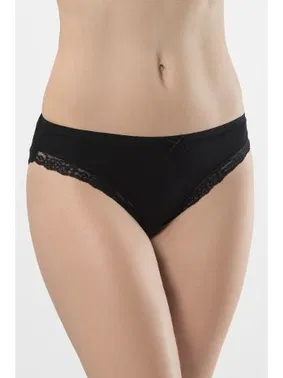 Türen Likralı Fistolu Bikini (2'li Paket) Türen 238/SİYAH - Alternatif Görünüm