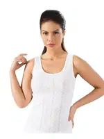 Lilyum Kalın Askılı Atlet Lüx DRM 003 Beyaz