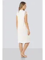 Lohusa Hamile Gecelik Türen 3296/KREM Krem farklı açı