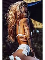 Merry See Dantelli Şık Külot Beyaz Beyaz görsel 7