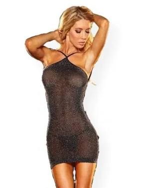 Merry See Merry See Parlak Tüllü Transparan Gecelik