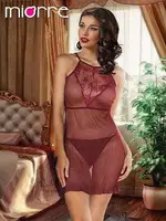 Miorre Wild Gecelik Takım Bordo görsel 5