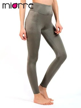 Miorre Yüksek Bel Toparlayıcı Haki Spor Taytı Miorre - Alternatif Görünüm