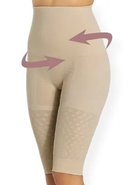 Miss Fit Miss Fit Çift Kat Tam Mideli Silikonlu Kaymaz Korse 1228