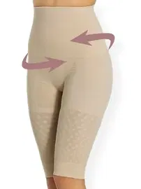 Miss Fit Miss Fit Çift Kat Tam Mideli Silikonlu Kaymaz Korse 1228