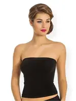 Miss Fit Dikişsiz Silikonlu Uzun Straplez 1403 Siyah