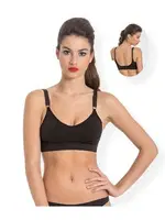 Miss Fit Minimizer Sütyen 1503 Siyah görsel 4