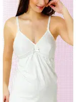 Modal Kumaş Lohusa Emzirme Atleti İmer 1248 Beyaz