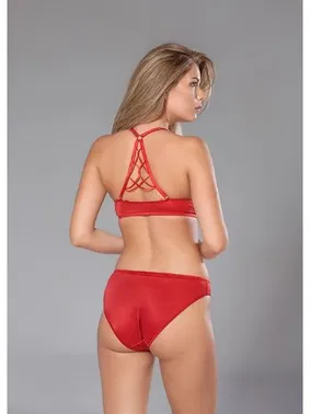 Moonlight Moonlight Destekli Kırmızı Sütyen Takımı 278 - Alternatif Görünüm