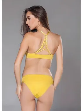 Moonlight Moonlight Destekli Sarı Sütyen Külot Takımı 278 - Alternatif Görünüm