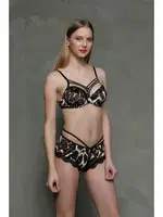 Moonlight Leopar Desenli Destekli Sütyen Takımı 306 Görsel