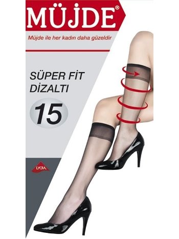 Müjde Fit 15 Dizaltı Çorap