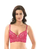 NBB 4568 Hafif Destekli Sütyen Fuşya detay görünüm