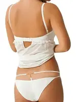 NBB Kaplı Gecelik Külot Takımı 3957 Ekru detay görünüm