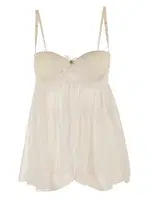 NBB Kaplı Gecelik Külot Takımı 3957 Ekru farklı açı