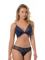 NBB Lacivert Bralet Sütyen Takım 4641 Lacivert