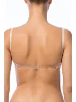 NBB Sırtı Şeffaf Yarı Destekli Sütyen 3586 Beyaz görsel 7