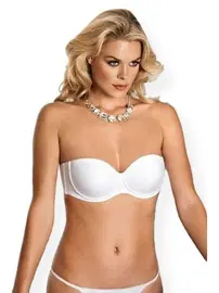 Orkide Orkide Sırtı Şeffaf Straples Dolgulu Sütyen 2850 Şeffaf