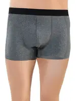 Öztaş 1710-A Erkek Likralı Modal Boxer Antrasit Melanj