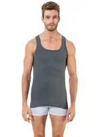 Öztaş Erkek Ribana Atlet A1025 Antrasit