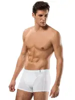 Pamuk Elastan Erkek Boxer Erdem 1479 Beyaz detay görünüm