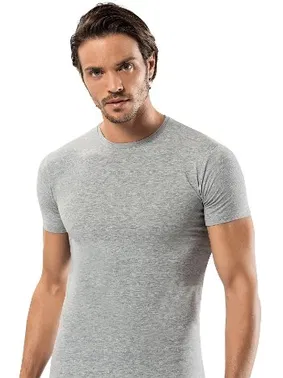 Erdem Pamuk Elastan Sıfır Vaka Erkek T-Shirt Erdem 1122 - 3 Adet