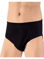 Penye Erkek Slip Külot Lüx DRM 171 Siyah farklı açı