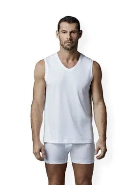 Dagi Penye V Yaka Kolsuz 2 Li T-Shirt Dagi D1070