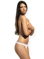 Pierre Cardin 2051 No Show Thong 5 Li Eko Siyah-Beyaz-Ten