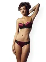 Pierre Cardin Desteksiz Straplez Sütyen Takımı 4215 Bordo