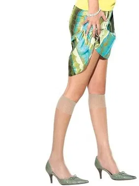 Pierre Cardin Pierre Cardin Likralı Parlak Dizaltı Çorap