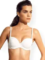 Pierre Cardin Ruby Push Up Destekli Tek Sütyen 6045 Beyaz farklı açı