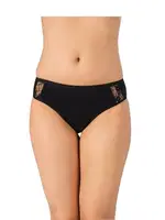 Rubi Bayan Bikini Külot Lüx DRM 1087 - 5 Adet Siyah