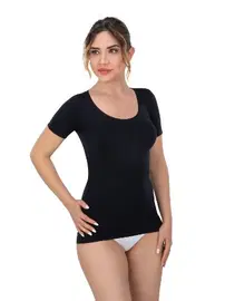 Emay Seamless Yarım Kol Atlet Emay 5004