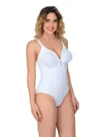 Sırt Destekli Lazer Emzirme Korse Emay 2944 Beyaz