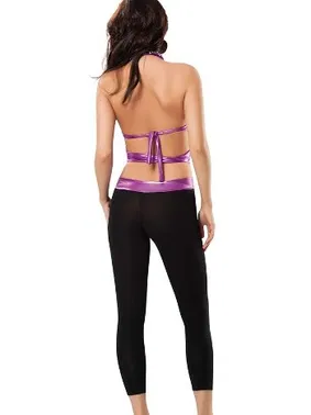 Sistina Sistina Lame Deri Fantezi Gece Elbisesi F-461 - Alternatif Görünüm