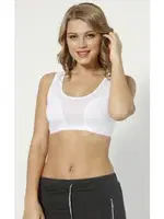 Spor Battal Büyük Beden Bady Sütyen Lüx DRM 305 Beyaz farklı açı