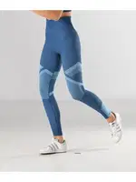 Spor Kadın Tayt Fitness Günlük Kullanım Iç Göstermez Örme Seamless Dikişsiz Soft Miss Fit 34549 Mavi görsel 8