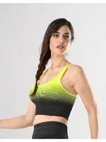 Sporcu Büstiyer Örme Seamless Dikişsiz Yoga Fitness Pilates Miss Fit 11177 görsel 6
