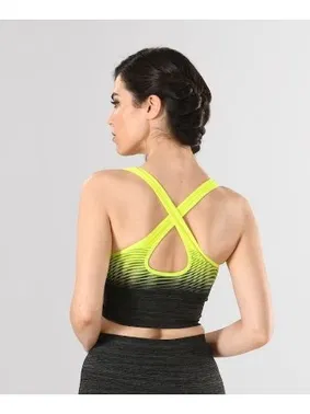 Miss Fit Sporcu Büstiyer Örme Seamless Dikişsiz Yoga Fitness Pilates Miss Fit 11177 - Alternatif Görünüm