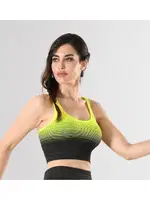 Sporcu Büstiyer Örme Seamless Dikişsiz Yoga Fitness Pilates Miss Fit 11177 MultiColor